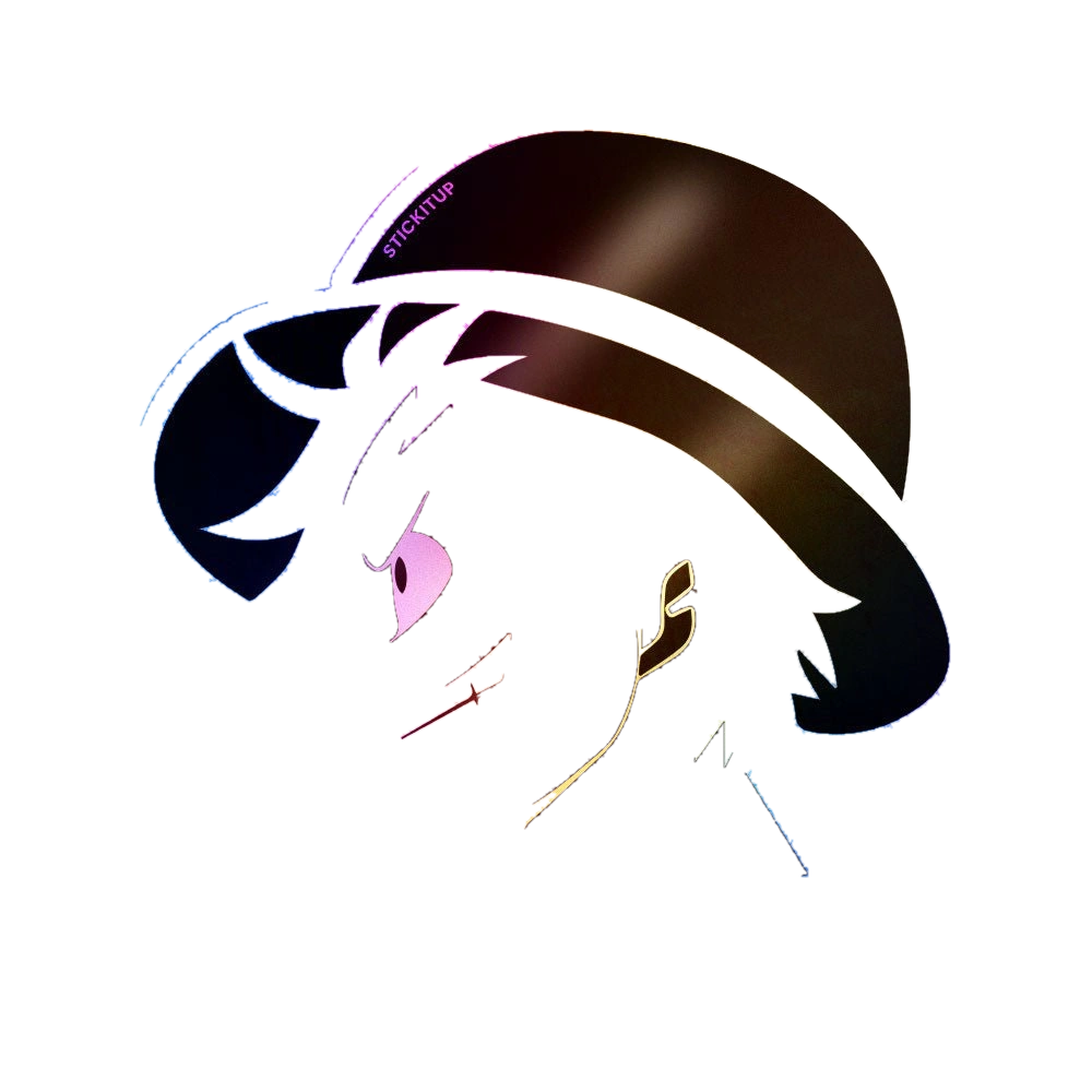 The Future King Holographic Stickers